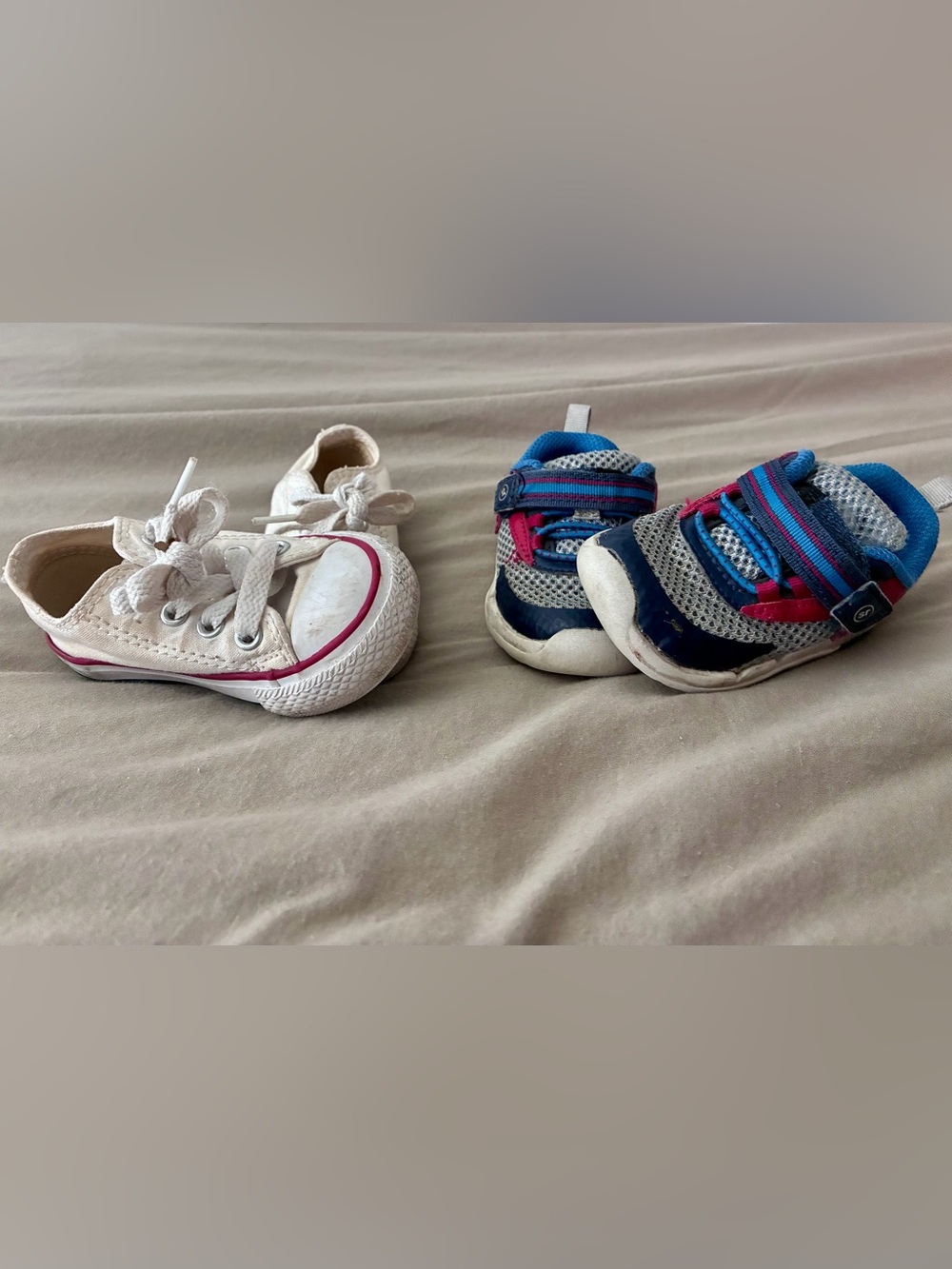 Stride Rite Blue and Pink Sneakers for Kids